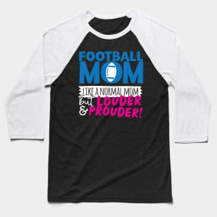 Football Mom Baseball T-Shirt